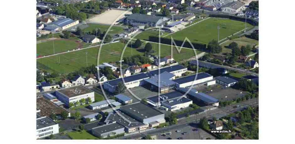 Vue aerienne du Stade